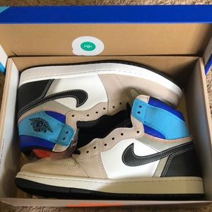 Air Jordan 1 Retro High OG Men’s - White/Orange